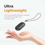 OCOOPA Magnetic Hand Warmers Rechargeable 2 Pack, UL Safety Heat 100-126°F, 3-Settings, Pocket-Sized, Max. 8 Hrs Long Lasting,Great for Raynauds, Golf, Hunting, Camping, Gifts for Men Women, UT3 Lite - Image 4