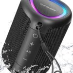 Portable Bluetooth Speaker Valentines Gifts For Him: Powerful Crystal Clear Sound/Romantic Light/IPX5 Waterproof/All Day Playtime/BT 5.3/TWS Paring,Small Wireless Speaker for Outdoor|Travel|Date Night